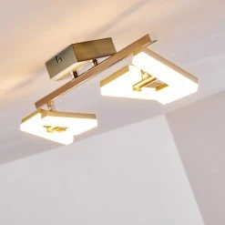 Hofstein Lago Deckenspot LED Nickel-Matt, 2-flammig -LED Leuchten Verkäufe 2022 lago deckenspot h3010075 do4 14