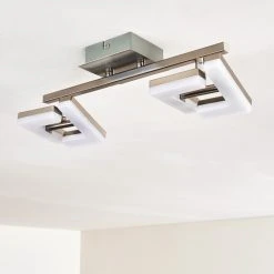 Hofstein Lago Deckenspot LED Nickel-Matt, 2-flammig -LED Leuchten Verkäufe 2022 lago deckenspot h3010075 do4 17