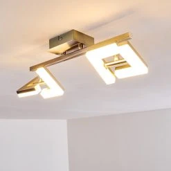 Hofstein Lago Deckenspot LED Nickel-Matt, 2-flammig -LED Leuchten Verkäufe 2022 lago deckenspot h3010075 do4 5