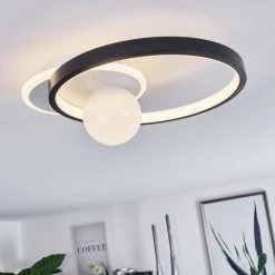 Hofstein Lahela Deckenleuchte LED Wei&szlig;, 1-flammig -LED Leuchten Verkäufe 2022 lahela deckenleuchte h3460139 8