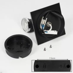 Hofstein Lanrigan Deckenleuchte LED Chrom, Schwarz, 1-flammig 14 Hofstein Lanrigan Deckenleuchte LED Chrom, Schwarz, 1-flammig -LED Leuchten Verkäufe 2022 lanrigan deckenleuchte h3651551 4