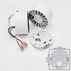 Hofstein Laonsana Deckenleuchte LED Schwarz, Wei&szlig;, 1-flammig -LED Leuchten Verkäufe 2022 laonsana deckenleuchte h3651599 4