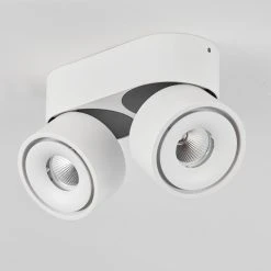 Hofstein Laonsana Deckenleuchte LED Schwarz, Wei&szlig;, 2-flammig -LED Leuchten Verkäufe 2022 laonsana deckenleuchte h3651612 7