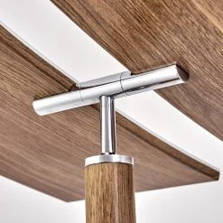 Hofstein Lasona Deckenfluter LED Silber, Braun, 2-flammig -LED Leuchten Verkäufe 2022 lasona deckenfluter h3304006 do1 15