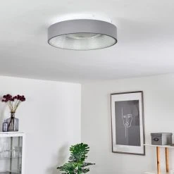 Hofstein Lausanne Deckenleuchte LED Wei&szlig;, 1-flammig, Fernbedienung -LED Leuchten Verkäufe 2022 lausanne deckenleuchte h3371725 16