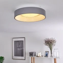 Hofstein Lausanne Deckenleuchte LED Wei&szlig;, 1-flammig, Fernbedienung -LED Leuchten Verkäufe 2022 lausanne deckenleuchte h3371725 2