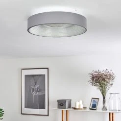 Hofstein Lausanne Deckenleuchte LED Wei&szlig;, 1-flammig, Fernbedienung -LED Leuchten Verkäufe 2022 lausanne deckenleuchte h3371725 9