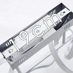 Hofstein Lavaca Deckenleuchte LED Silber, 1-flammig -LED Leuchten Verkäufe 2022 lavaca deckenleuchte h3306932 15