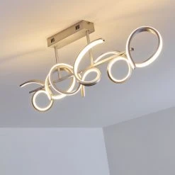 Hofstein Lavaca Deckenleuchte LED Silber, 1-flammig -LED Leuchten Verkäufe 2022 lavaca deckenleuchte h3306932 2