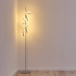 Hofstein Lavaca Stehleuchte LED Silber, 2-flammig -LED Leuchten Verkäufe 2022 lavaca stehleuchte h3306833 13