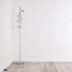 Hofstein Lavaca Stehleuchte LED Silber, 2-flammig -LED Leuchten Verkäufe 2022 lavaca stehleuchte h3306833 15