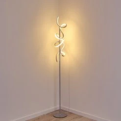 Hofstein Lavaca Stehleuchte LED Silber, 2-flammig -LED Leuchten Verkäufe 2022 lavaca stehleuchte h3306833 3