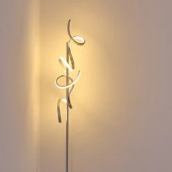 Hofstein Lavaca Stehleuchte LED Silber, 2-flammig -LED Leuchten Verkäufe 2022 lavaca stehleuchte h3306833 6