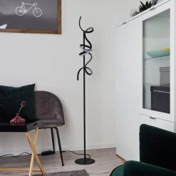 Hofstein Lavaca Stehleuchte LED Schwarz, 2-flammig -LED Leuchten Verkäufe 2022 lavaca stehleuchte h3384442 12