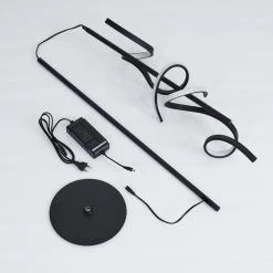 Hofstein Lavaca Stehleuchte LED Schwarz, 2-flammig -LED Leuchten Verkäufe 2022 lavaca stehleuchte h3384442 4