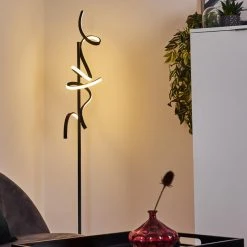 Hofstein Lavaca Stehleuchte LED Schwarz, 2-flammig -LED Leuchten Verkäufe 2022 lavaca stehleuchte h3384442 6