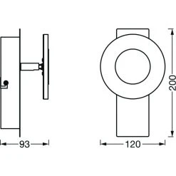 LEDVANCE Bathroom Decorative Deckenleuchte Silber, 1-flammig 7 LEDVANCE Bathroom Decorative Deckenleuchte Silber, 1-flammig -LED Leuchten Verkäufe 2022 ledvance bathroom decorative deckenleuchte 4058075573772 3