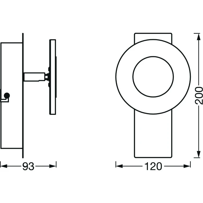 LEDVANCE Bathroom Decorative Deckenleuchte Silber, 1-flammig 4 LEDVANCE Bathroom Decorative Deckenleuchte Silber, 1-flammig – Bild 4