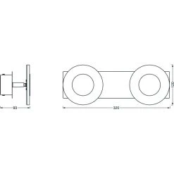 LEDVANCE Bathroom Decorative Deckenleuchte Silber, 1-flammig -LED Leuchten Verkäufe 2022 ledvance bathroom decorative deckenleuchte 4058075573802 3