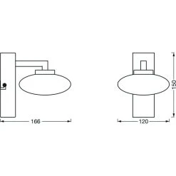 LEDVANCE Bathroom Decorative Deckenleuchte Silber, 1-flammig -LED Leuchten Verkäufe 2022 ledvance bathroom decorative deckenleuchte 4058075573925 3