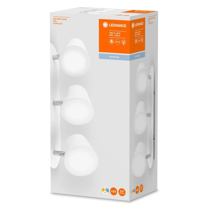 LEDVANCE CLICK Strahler Weiß, 3-flammig 3 LEDVANCE CLICK Strahler Weiß, 3-flammig – Bild 3