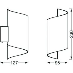 LEDVANCE Decorative Deckenleuchte Wei&szlig;, 1-flammig -LED Leuchten Verkäufe 2022 ledvance decorative deckenleuchte 4058075574151 3