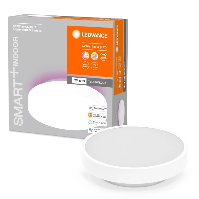 LEDVANCE Decorative Deckenleuchte Weiß, 1-flammig, Farbwechsler 2 LEDVANCE Decorative Deckenleuchte Weiß, 1-flammig, Farbwechsler – Bild 2