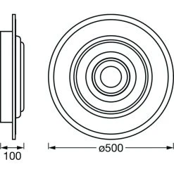 LEDVANCE Decorative Deckenpanel Wei&szlig;, 1-flammig, Farbwechsler -LED Leuchten Verkäufe 2022 ledvance decorative deckenpanel 4058075573437 3