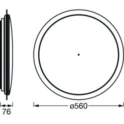 LEDVANCE Decorative Deckenpanel Wei&szlig;, 1-flammig -LED Leuchten Verkäufe 2022 ledvance decorative deckenpanel 4058075573499 3
