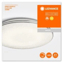 LEDVANCE ORBIS Deckenleuchte Silber, 1-flammig -LED Leuchten Verkäufe 2022 ledvance orbis deckenleuchte 4058075260290 6