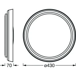 LEDVANCE Sun@Home Deckenleuchte Wei&szlig;, 1-flammig -LED Leuchten Verkäufe 2022 ledvance sun home deckenleuchte 4058075575950 6