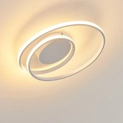 Hofstein Leksund Deckenleuchte LED Wei&szlig;, 1-flammig -LED Leuchten Verkäufe 2022 leksund deckenleuchte h3311493 13