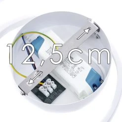 Hofstein Leksund Deckenleuchte LED Wei&szlig;, 1-flammig -LED Leuchten Verkäufe 2022 leksund deckenleuchte h3311493 16