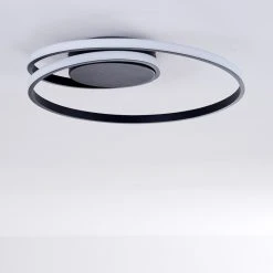 Hofstein Leksund Deckenleuchte LED Schwarz, 1-flammig -LED Leuchten Verkäufe 2022 leksund deckenleuchte h3311516 16