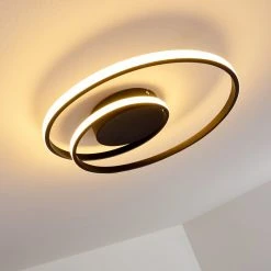 Hofstein Leksund Deckenleuchte LED Schwarz, 1-flammig -LED Leuchten Verkäufe 2022 leksund deckenleuchte h3311516 2