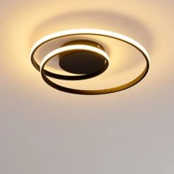 Hofstein Leksund Deckenleuchte LED Schwarz, 1-flammig -LED Leuchten Verkäufe 2022 leksund deckenleuchte h3311516 9