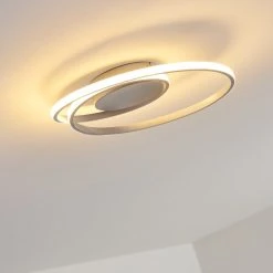 Hofstein Leksund Deckenleuchte LED Silber, 1-flammig -LED Leuchten Verkäufe 2022 leksund deckenleuchte h3311530 13