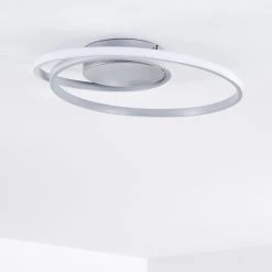 Hofstein Leksund Deckenleuchte LED Silber, 1-flammig -LED Leuchten Verkäufe 2022 leksund deckenleuchte h3311530 8