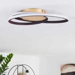 Hofstein Leksund Deckenleuchte LED Gold, 2-flammig -LED Leuchten Verkäufe 2022 leksund deckenleuchte h3374351 10