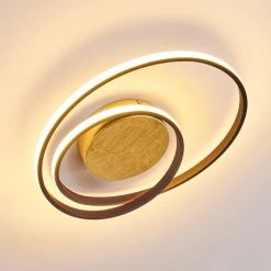 Hofstein Leksund Deckenleuchte LED Gold, 2-flammig -LED Leuchten Verkäufe 2022 leksund deckenleuchte h3374351 12