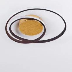 Hofstein Leksund Deckenleuchte LED Gold, 2-flammig -LED Leuchten Verkäufe 2022 leksund deckenleuchte h3374351 13