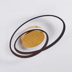 Hofstein Leksund Deckenleuchte LED Gold, 2-flammig -LED Leuchten Verkäufe 2022 leksund deckenleuchte h3374351 14