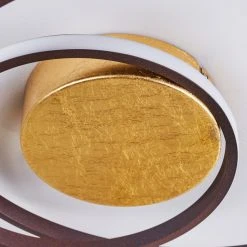 Hofstein Leksund Deckenleuchte LED Gold, 2-flammig -LED Leuchten Verkäufe 2022 leksund deckenleuchte h3374351 8