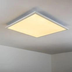 Hofstein Lerum Deckenpanel LED Wei&szlig;, 1-flammig -LED Leuchten Verkäufe 2022 lerum deckenpanel h3271704 do2 14