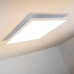 Hofstein Lerum Deckenpanel LED Wei&szlig;, 1-flammig -LED Leuchten Verkäufe 2022 lerum deckenpanel h3271704 do2 5