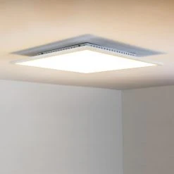 Hofstein Lerum Deckenpanel LED Wei&szlig;, 1-flammig -LED Leuchten Verkäufe 2022 lerum deckenpanel h3271704 do2 7