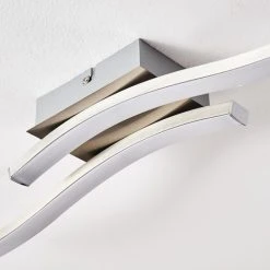 Hofstein Letala Deckenleuchte LED Nickel-Matt, Chrom, 2-flammig 32 Hofstein Letala Deckenleuchte LED Nickel-Matt, Chrom, 2-flammig -LED Leuchten Verkäufe 2022 letala deckenleuchte h3271902 do2 12