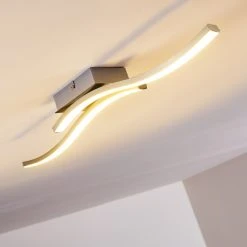 Hofstein Letala Deckenleuchte LED Nickel-Matt, Chrom, 2-flammig 22 Hofstein Letala Deckenleuchte LED Nickel-Matt, Chrom, 2-flammig -LED Leuchten Verkäufe 2022 letala deckenleuchte h3271902 do2 2