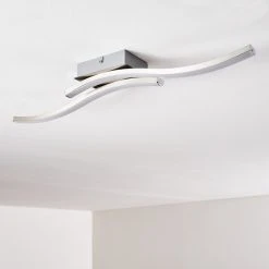 Hofstein Letala Deckenleuchte LED Nickel-Matt, Chrom, 2-flammig 24 Hofstein Letala Deckenleuchte LED Nickel-Matt, Chrom, 2-flammig -LED Leuchten Verkäufe 2022 letala deckenleuchte h3271902 do2 4