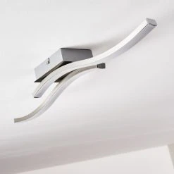 Hofstein Letala Deckenleuchte LED Nickel-Matt, Chrom, 2-flammig 29 Hofstein Letala Deckenleuchte LED Nickel-Matt, Chrom, 2-flammig -LED Leuchten Verkäufe 2022 letala deckenleuchte h3271902 do2 9